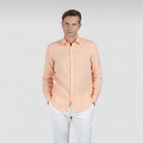 CASUAL SHIRT - قميص سادة كم طويل  
