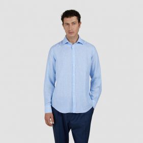 CASUAL SHIRT - قميص سادة كم طويل  