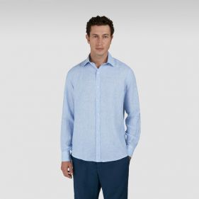 CASUAL SHIRT - قميص سادة كم طويل  