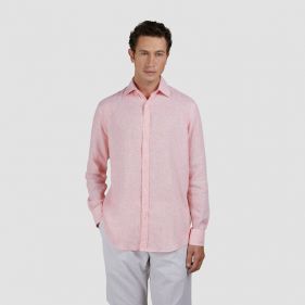 CASUAL SHIRT - قميص سادة كم طويل  