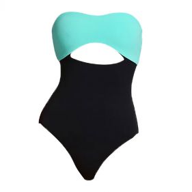 CUT OUT BANDEAU 1 PCE  - مايوه قطعة واحدة