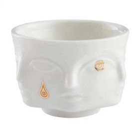 GILDED MUSE VOTIVE WHITE/GOLD OS: JONATHAN ADLER - الطاسات