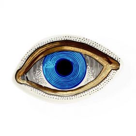 EYE TRINKET TRAY SINGLE MULTI 6.5x4: JONATHAN ADLER - صينية