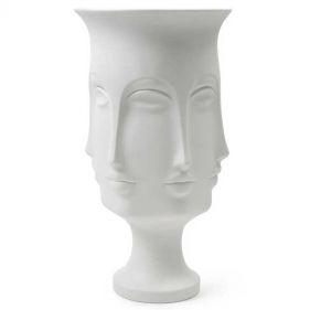 DORA MAAR URN WHITE OS: JONATHAN ADLER - مزهرية