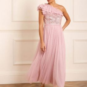 RAINDROP BODIC NKLE GOWN - فستان