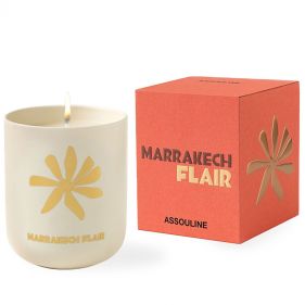 MARRAKECH FLAIR-TRAVEL FROM HOME SCENTED CANDLE: ASSOULINE - شمعة معطرة