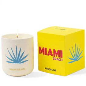 MIAMI-TRAVEL FROM HOME SCENTED CANDLE: ASSOULINE - شمعة معطرة