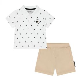 BABY BOY T-SHIRT+SHORT - طقم اطفال