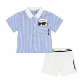 BABY BOY SHIRT+SHORT - طقم اطفال