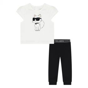 BABY GIRL T-SHIRT+LEGGINGS - طقم اطفال