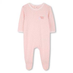 NEWBORN GIRL OVERALL - بدلة من قطعة واحدة