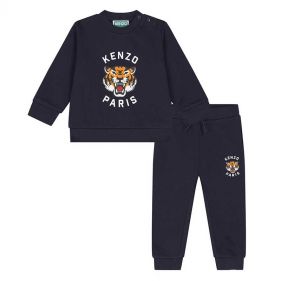 BABY BOY PULLOVER+SWEATPANTS - طقم أطفال 