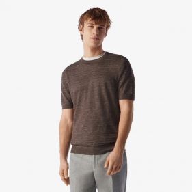 KNIT SHIRT - قميص سادة كم طويل  