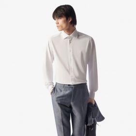 SHIRT - قميص سادة كم طويل  