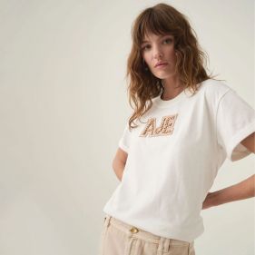 DEVOTION BRAIDED LOGO TEE - تي شيرت