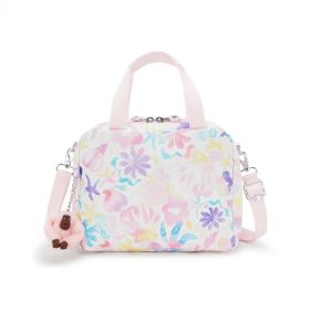 MIYO LARGE LUNCHBAG : KIPLING : AQUA SEA : OS - ديلسي حقيبة صغيرة محمولة باليد