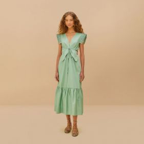 BUTTERFLY MIDI DRESS  - فستان