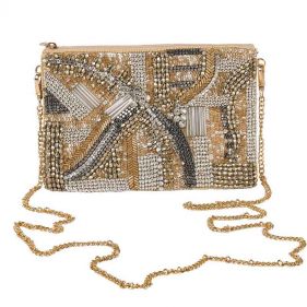 UTILITY POUCH: NAMJOSH : GOLD : OS - محفظة صغيرة