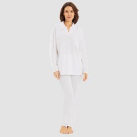 PYJAMAS V-NECK 1/1 SLEEVE 65CM -بيجاما