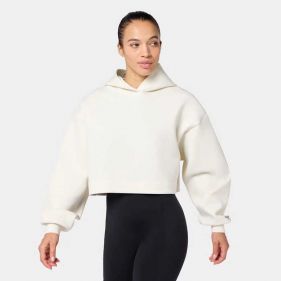 OVERSIZED CROP HOODIE  - جاكيت غير رسمي