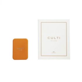 CAR DIFFUSER W LEATHER COVER ORANGE AND REFILL THE: CULTI MILANO - كتاب