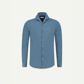 DENIM SHIRT  - قميص سادة كم طويل  