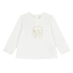 BABY GIRL LONG SLEEVE T-SHIRT  - تي شيرت