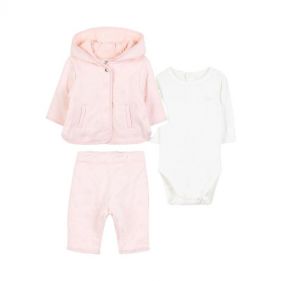 NEWBORN JACKET+ROMPER  - بدلة رياضية