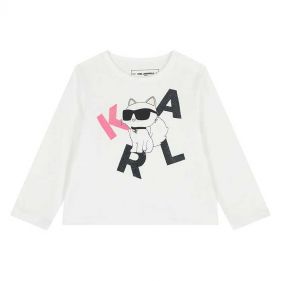 BABY GIRL LONG SLEEVE T-SHIRT  - تي شيرت