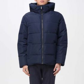 HOODED PUFFER COAT  - معطف