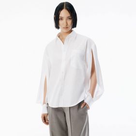 SHIRT SLASHED SLEEVE  - قمصان