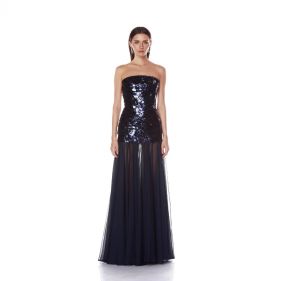 MARNI STRAPLESS MAXI DRESS  - فستان