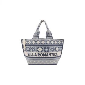 VILLA ROMANTICA JACQUARD MAXI TOTE  - حقائب يد نسائية 