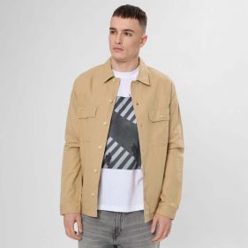 SHIRT  - قميص سادة كم طويل  