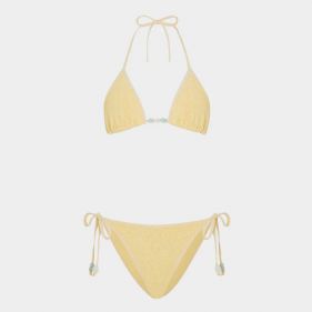2PC SWIMSUIT GINA BEADED BIKINI  - مايوه قطعتين