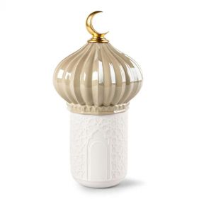 MAJESTIC NIGHTS CANDLE SECRET ORIENT CREAM: LLADRO - شمعة معطرة