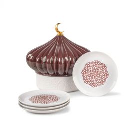 MAJESTIC NIGHTS BOX WITH PLATES GARNET: LLADRO - أطباق