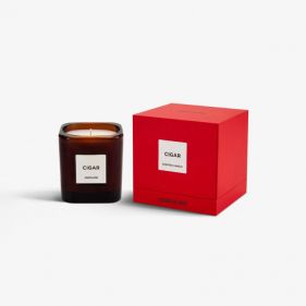 LIBRARY SCENTED CANDLE - CIGAR: ASSOULINE - شمعة معطرة