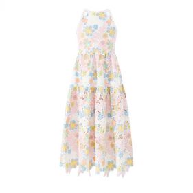 GIRL DIANA EMBROIDERED MAXIDRESS  - فستان