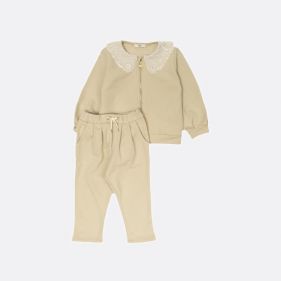 BABY GIRL JACKET+TROUSERS  - بنطلون