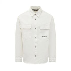 DENIM SHIRT  - قميص سادة كم طويل  
