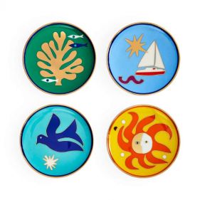 PLAYA COASTER SET OF 4: JONATHAN ADLER - كوستر