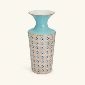 BASKETWEAVE CUFF VASE: JONATHAN ADLER - مزهرية