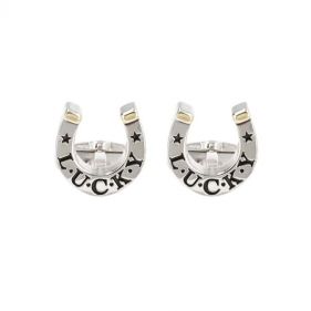 CUFFLINK HORSESHOE  - أزرار الكم