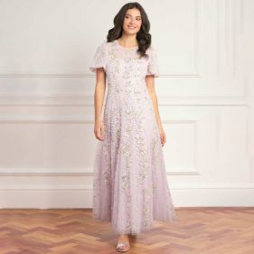 CONFETTI RN ANKLE GOWN  - فستان