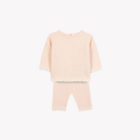 NEWBORN PULLOVER+PANTS  - بلوفر