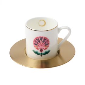 ESPRESSO CUP WITH SAUCER SAHARA ROSE S6: ZARINA - أكواب