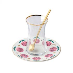 ISTIKANA CUP WITH SAUCER SAHARA ROSE S6: ZARINA - أكواب