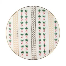 PLATE DESSERT COUPE BACK ROOTS S6: ZARINA - أطباق