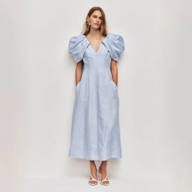 BISOU MIDI DRESS  - فستان